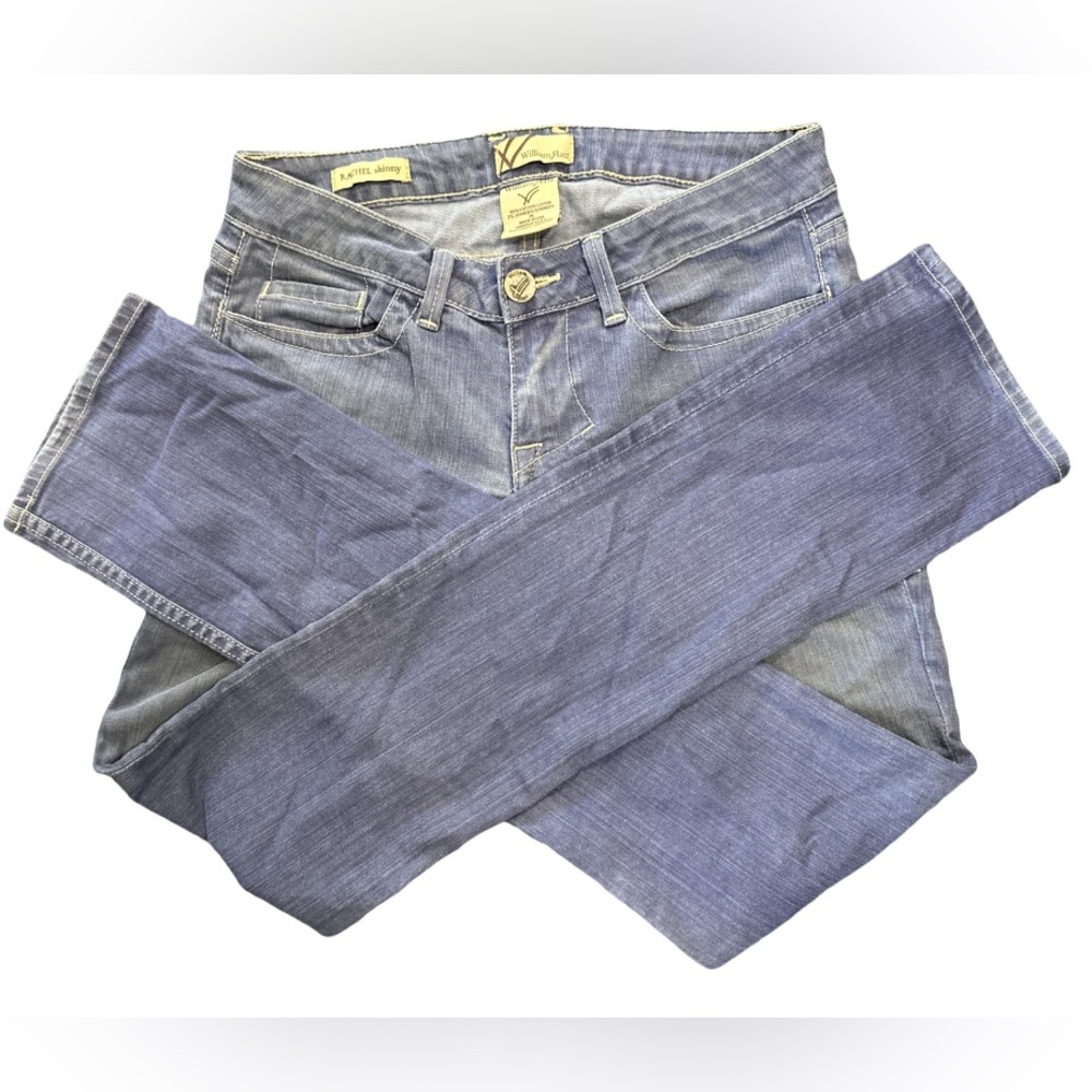 WILLIAM RAST Rachel Skinny Stretch Light Blue Wash Women's Jeans Size 26